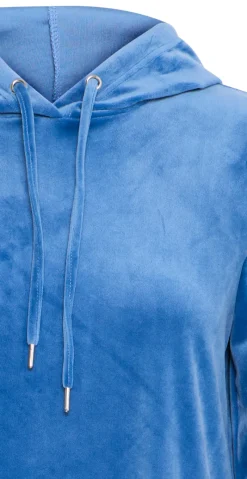 Mitza hoodie kjole blue horizon