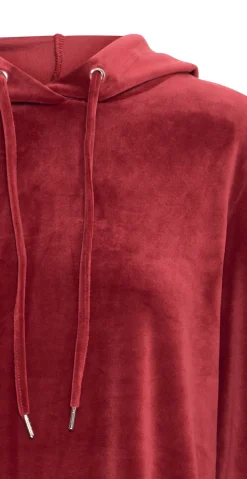 Mitza hoodie kjole pomegranate