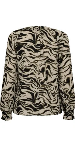 Nalia bluse med mønster moonbeam
