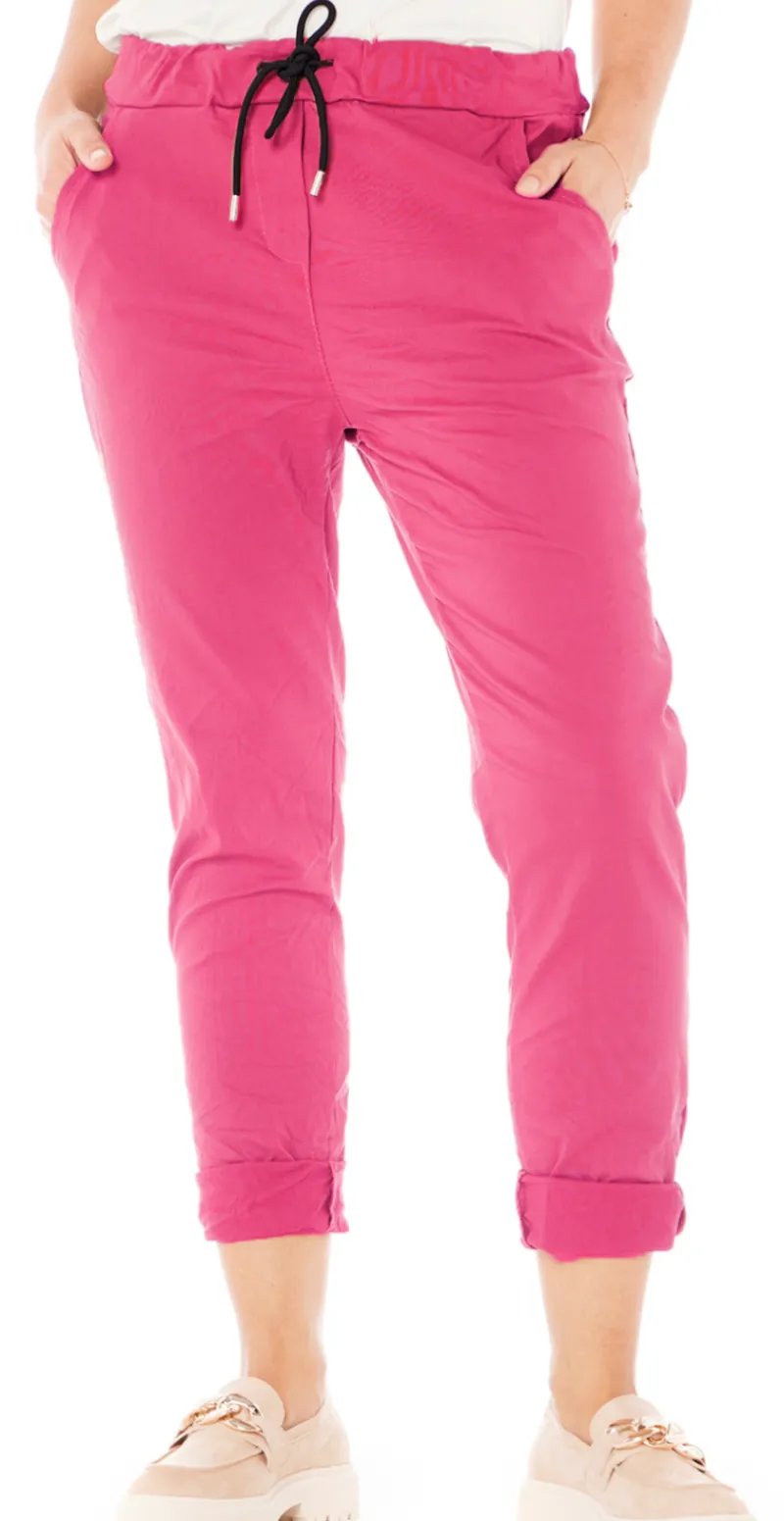 Nora bukser fuxia LikeLondon