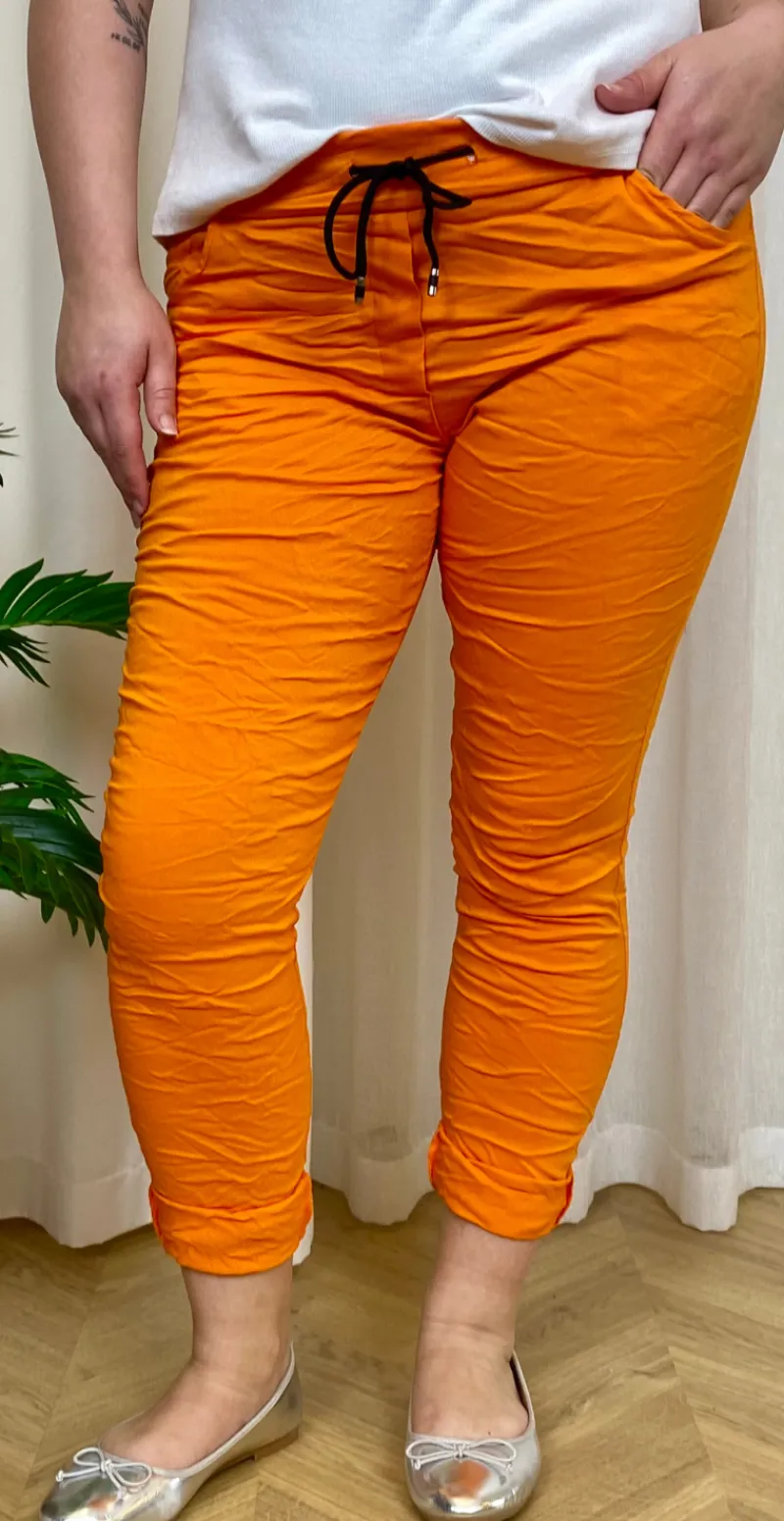 Nora bukser orange LikeLondon