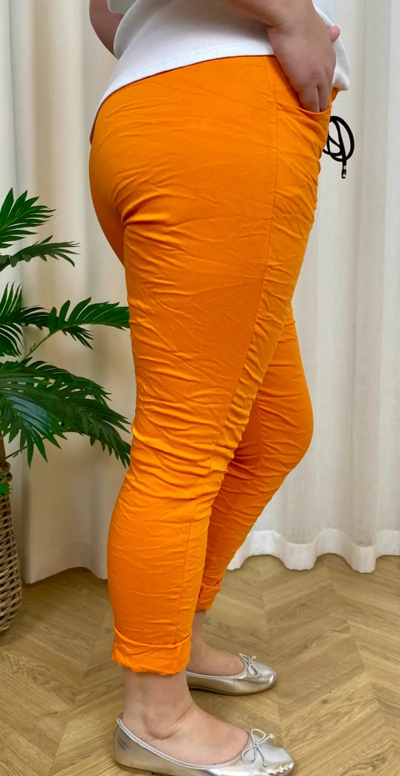 Nora bukser orange LikeLondon