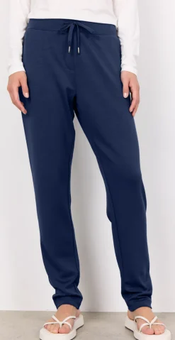 Nynne sweatpants med bindebånd navy