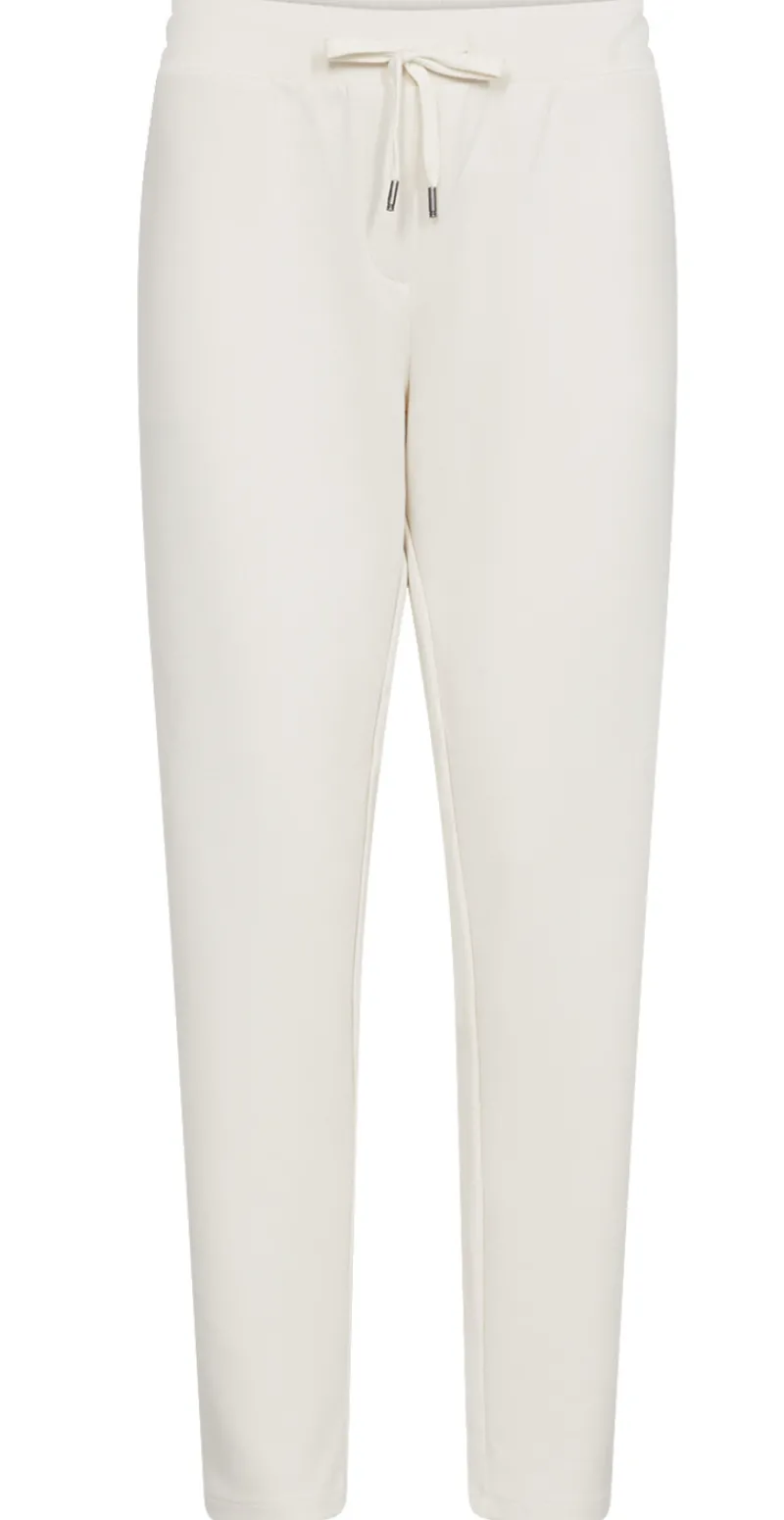 Nynne sweatpants med bindebånd creme