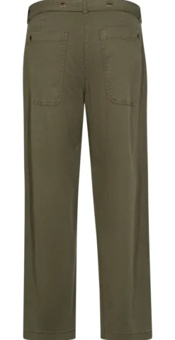 Pachino bukser med bælte deep lichen green