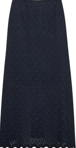 Rigga nederdel navy blazer
