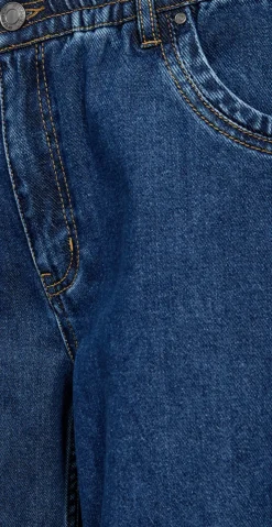 Rinna bukser medium blue denim