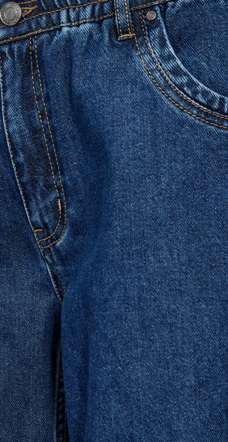 Rinna bukser medium blue denim