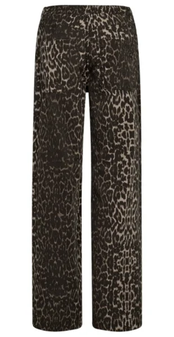 Rinna leopard jeans