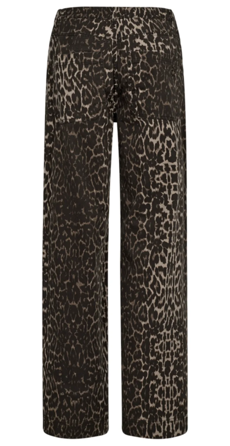 Rinna leopard jeans