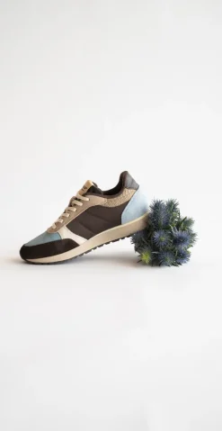 Ronja sneakers chocolate multi