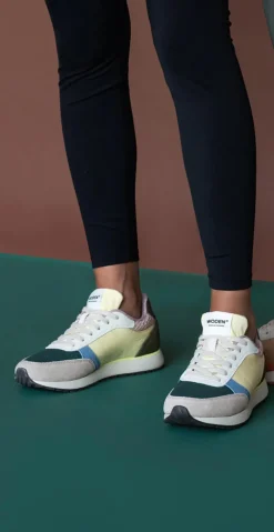 Ronja sneakers dusty yellow multi