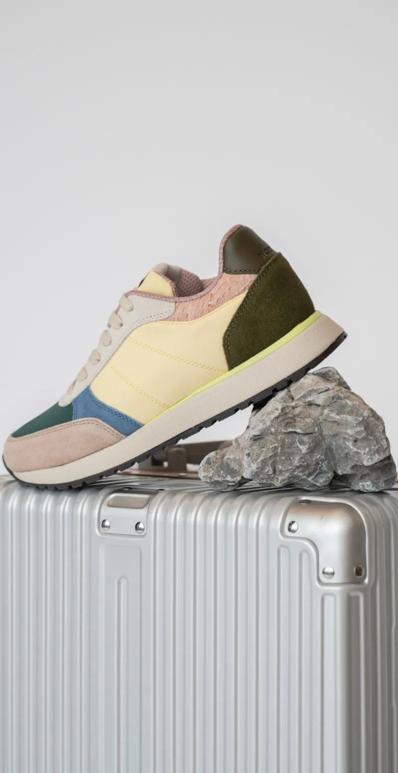Ronja sneakers dusty yellow multi