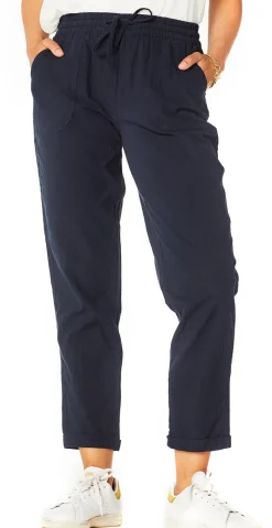 Sally buks med lommer og opsmøg navy