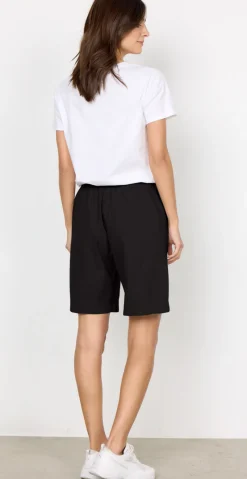 Sally shorts med elastik og lommer sort