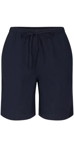 Sally shorts med elastik og lommer navy