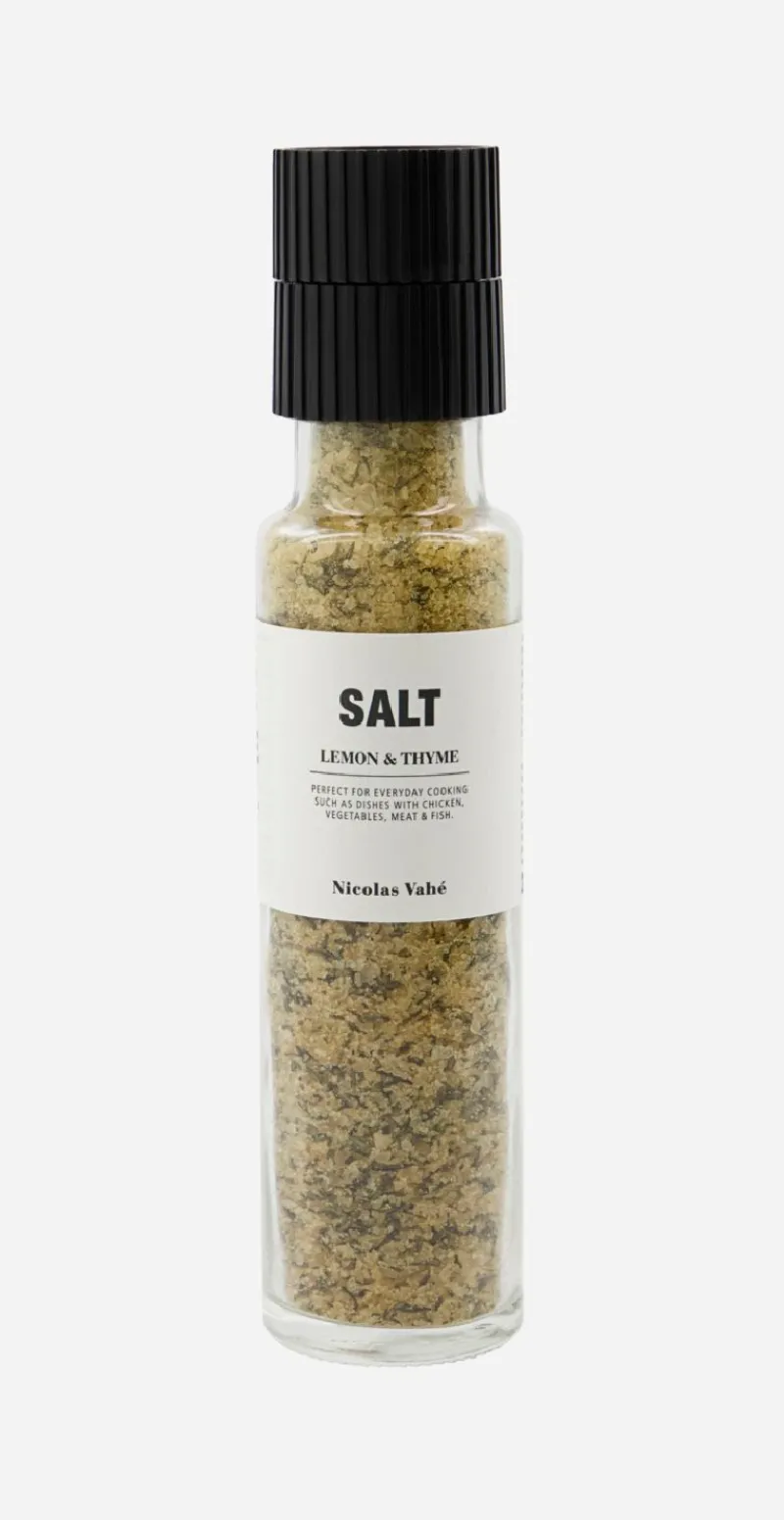 Salt med lemon og timian