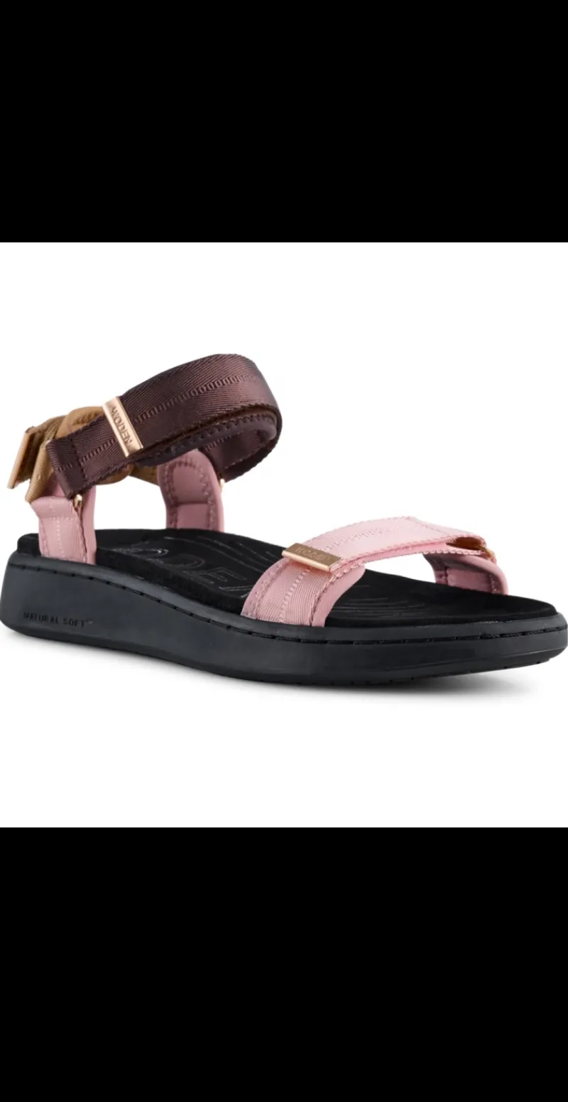 Sandal med velcro i zephyr multi