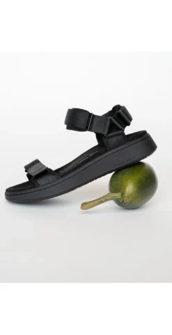 Sandal med velcro multi black/black