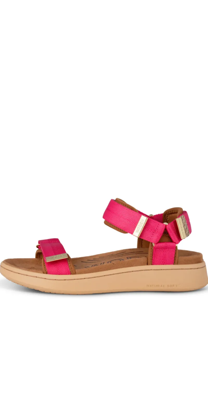 Sandal med velcro pitaya