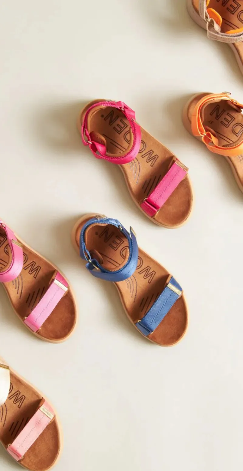 Sandal med velcro pitaya