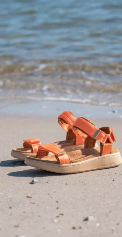 Sandal med velcro tiger