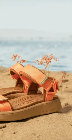 Sandal med velcro tiger