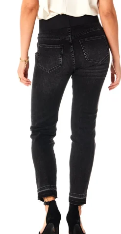 Shantal raw buks sort denim