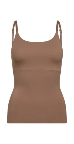 Shapewear top flexible brown