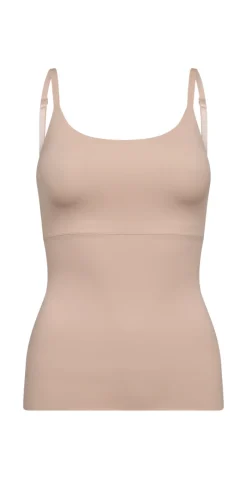 Shapewear top flexible nude