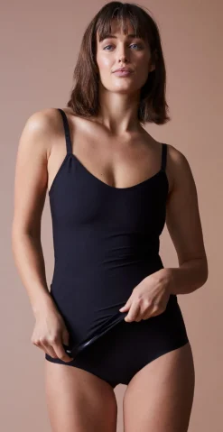 Shapewear top i sort