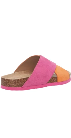 Slip-in sandal fuchsia