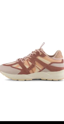 Sneakers med detaljer rosa
