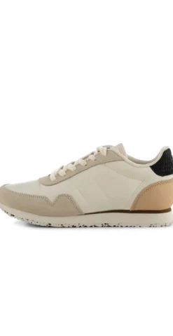 Sneakers med detaljer whisper white