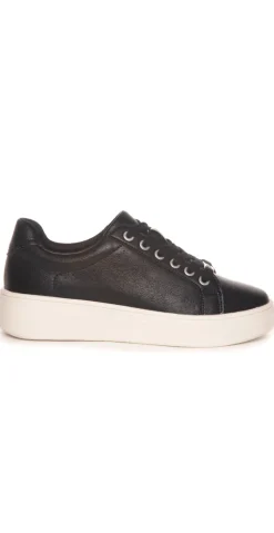 Sneakers med snørebånd sort