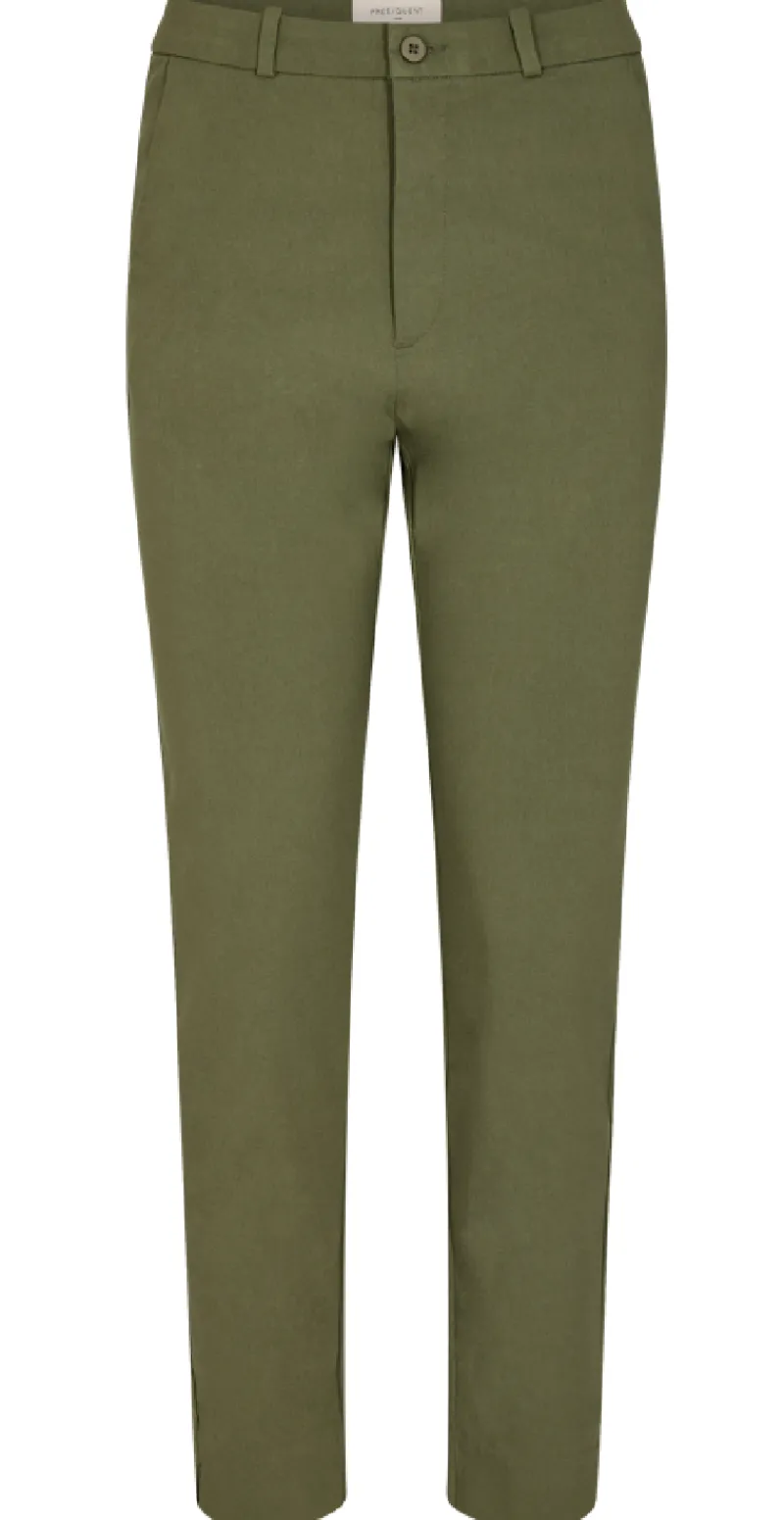 Solvej ankel buks deep lichen green