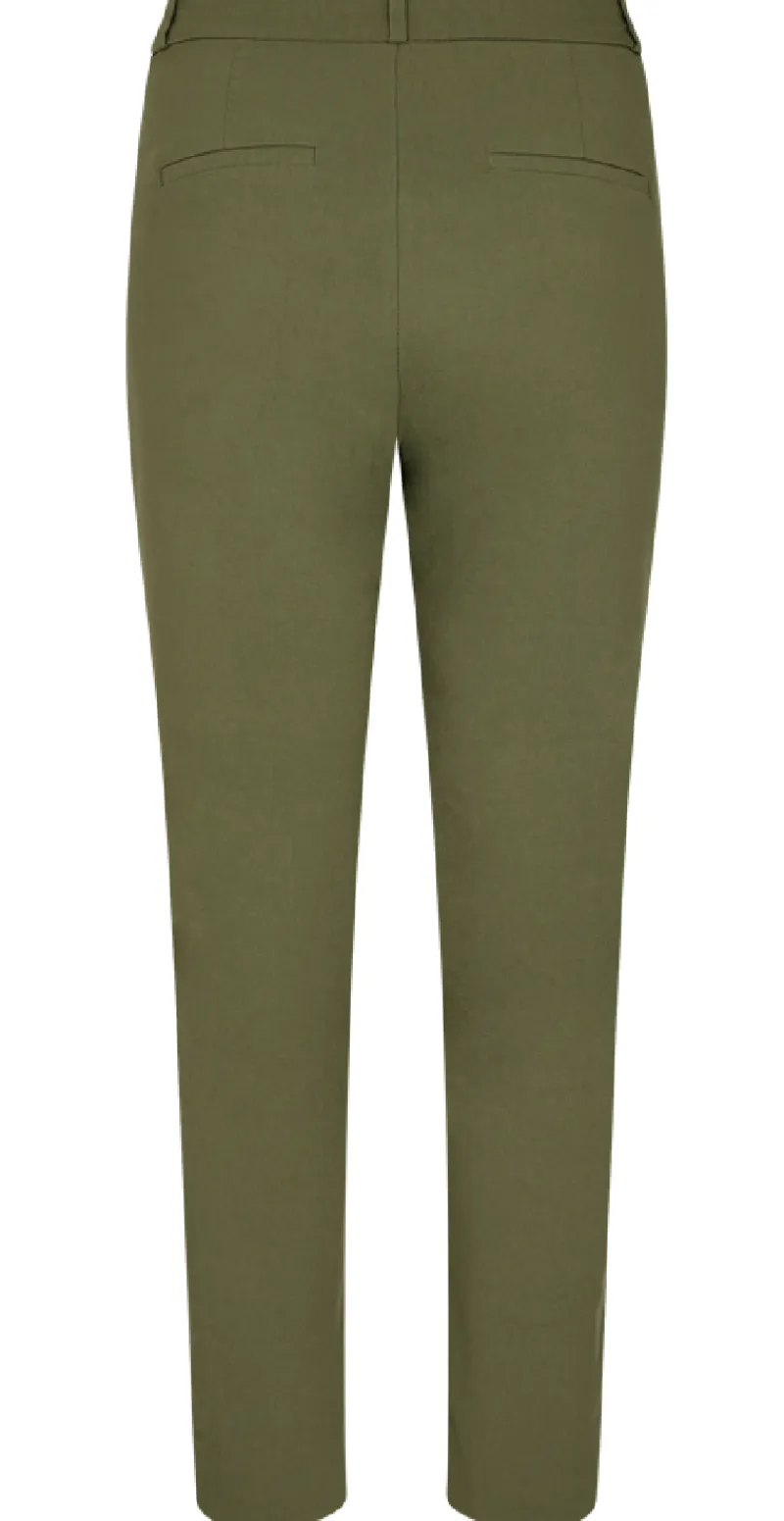 Solvej ankel buks deep lichen green