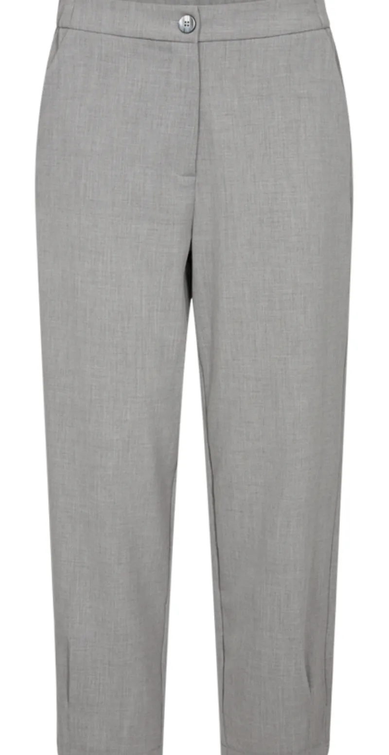 Swift cargo bukser light grey melange