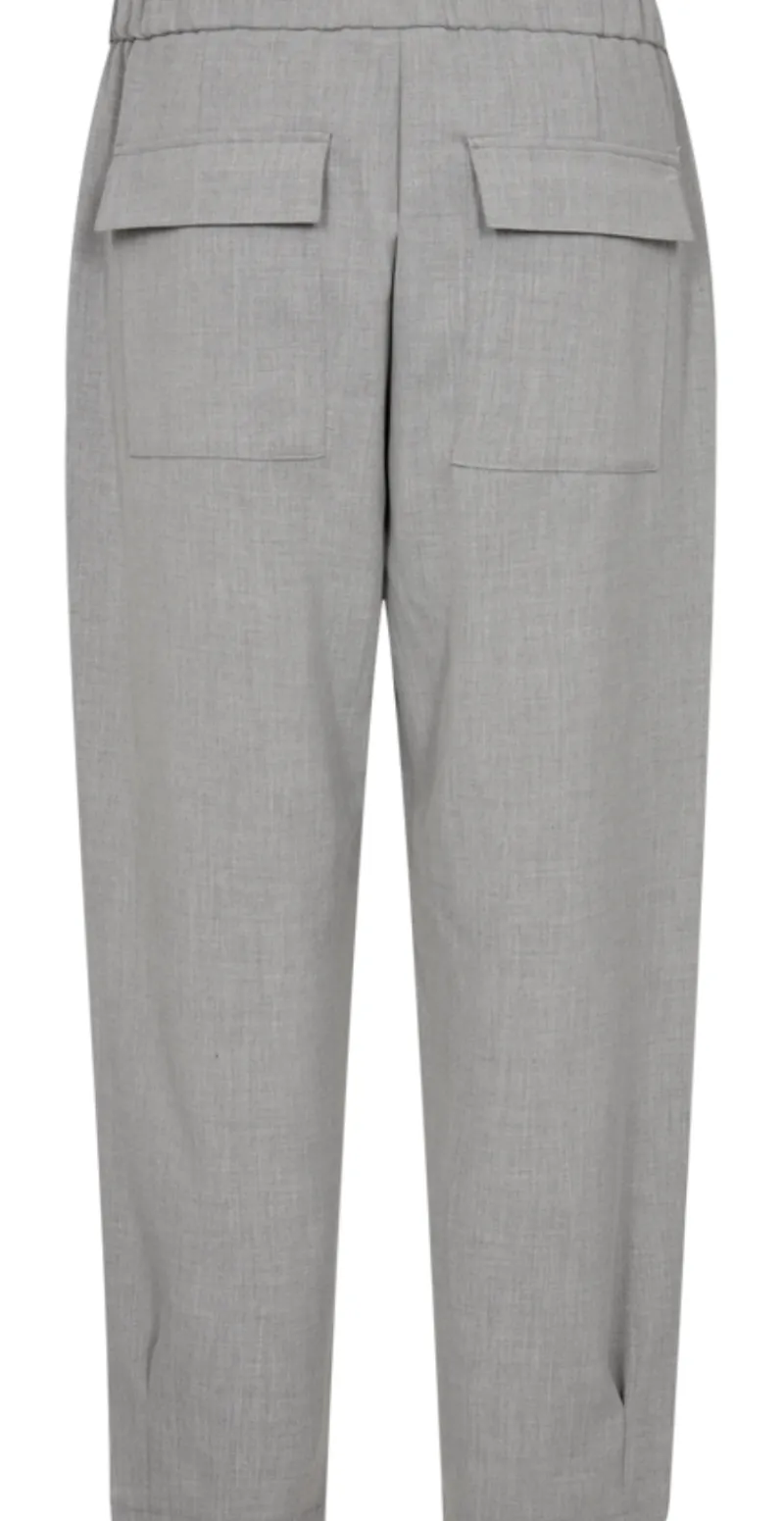 Swift cargo bukser light grey melange