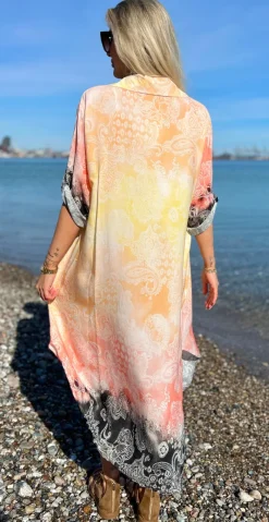 Tessa kjole med paisley sort LikeLondon