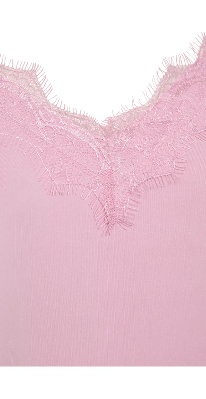 Top med blonde lilac sachet